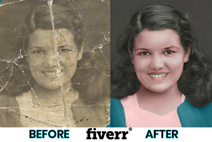 Gig Preview - Do image restoration, photo restoration, and colorize