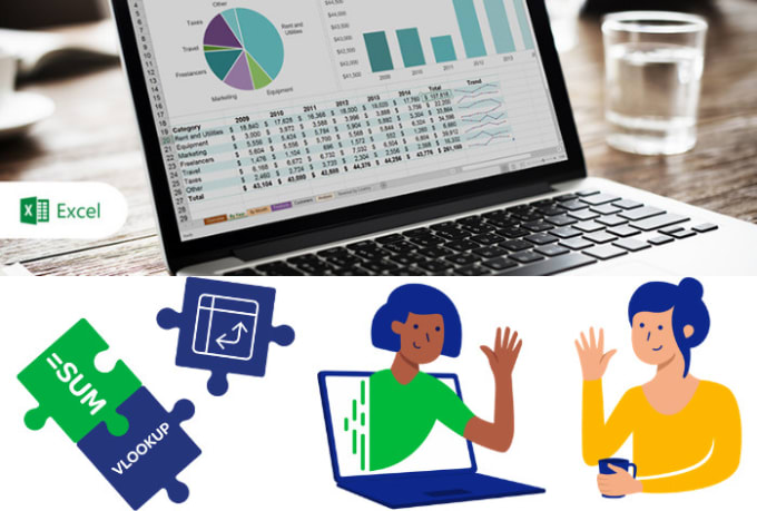 Gig Preview - Automate microsoft excel with vba macro formula function pivot table in one day