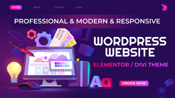 Gig Preview - Elementor, divi, wordpress, website, online store, by elementor, divi theme