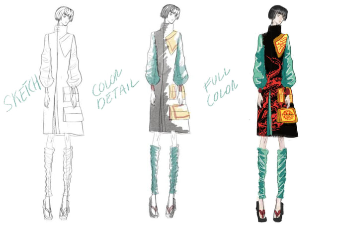 24 Best fashion drawing Services To Buy Online  Fiverr