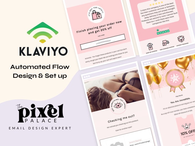 Gig Preview - Design a klaviyo email flow