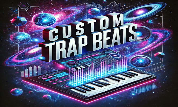 Gig Preview - Make custom trap beats from outer space