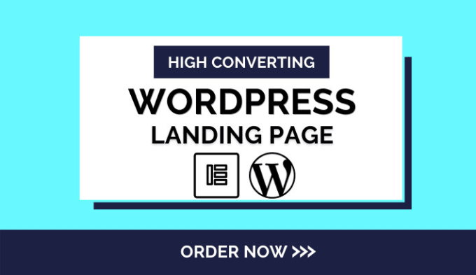 Gig Preview - Design landing page wordpress landing page using elementor pro