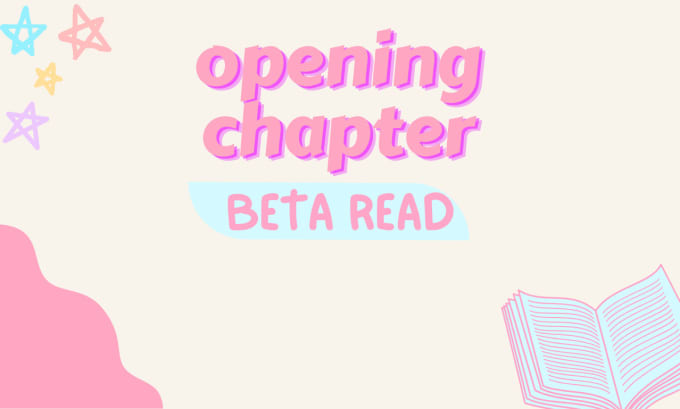 Gig Preview - Beta read first chapter of a novel to give feedback and critique