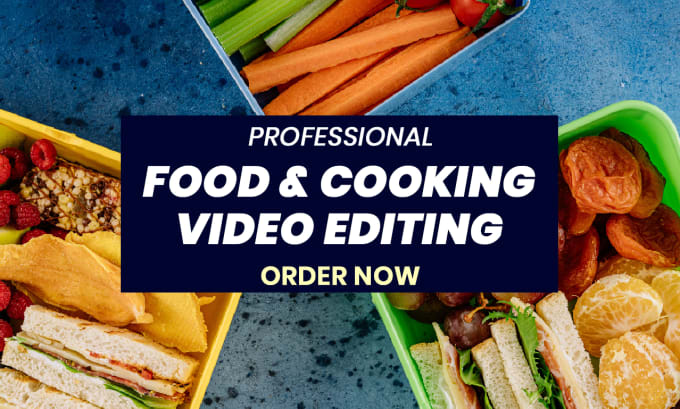 Bestseller - edit food video, recipe editing, cooking videos, food reels