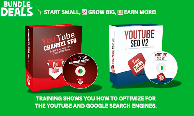 Gig Preview - Give you a video course on youtube channel seo