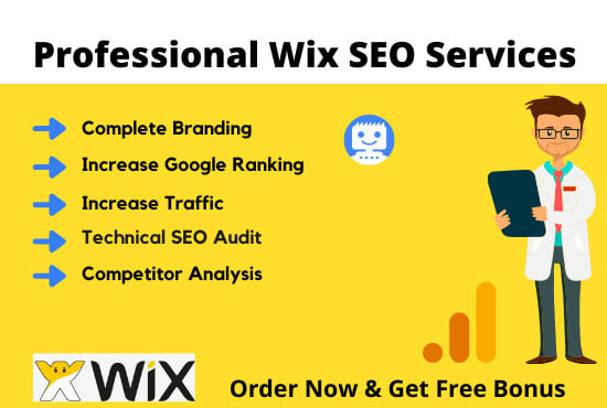 Gig Preview - Do white hat wix website SEO for 1st page google ranking