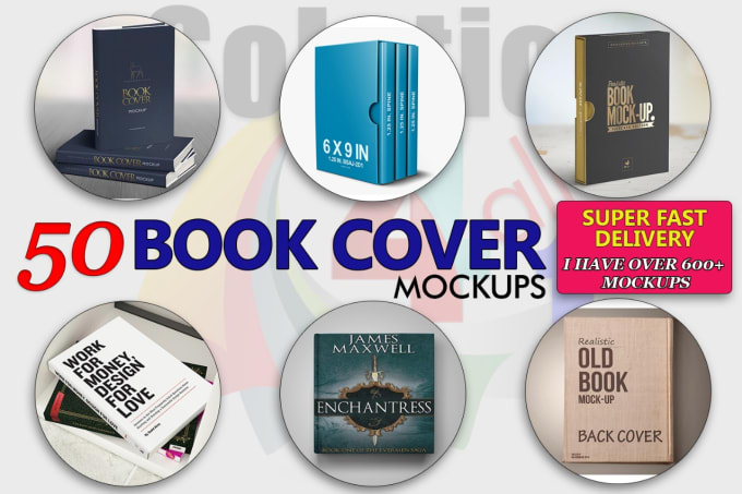 Gig Preview - Create 3d book cover mockup in 50 different styles