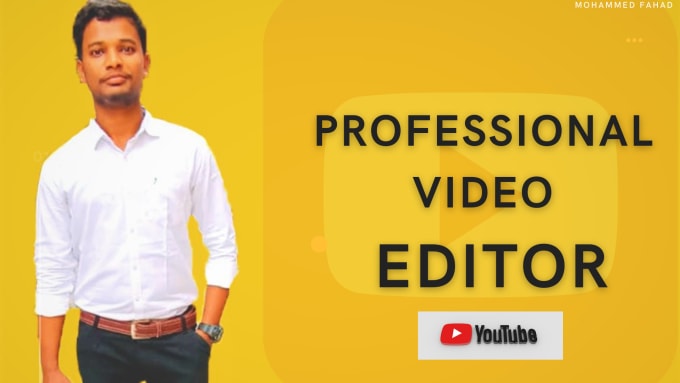 Gig Preview - Do professional youtube video editor, video maker