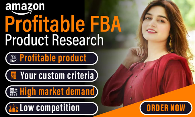 Gig Preview - Do amazon fba product research for your private label