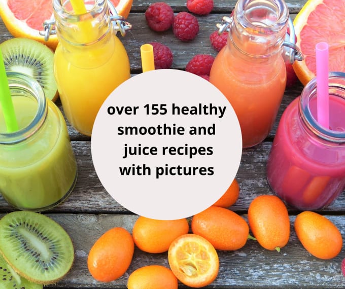 Gig Preview - Send 155 healthy smoothie and juice recipes with pictures