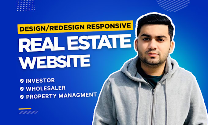 Gig Preview - Create real estate investor or property management website