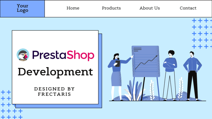 Gig Preview - Design and develop your professional prestashop website