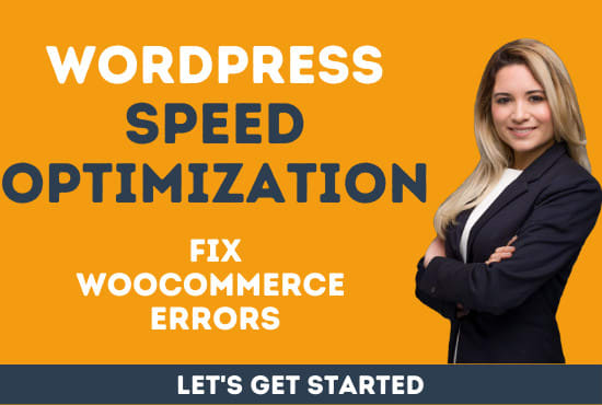 Gig Preview - Do wordpress speed optimization and fix woocommerce speed