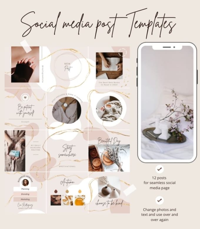 Bestseller - design templates for social media posts or ads