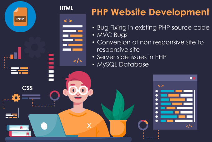 Gig Preview - Develop, fix or customize any php website