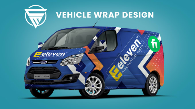 Gig Preview - Design stunning professional vehicle wrap design