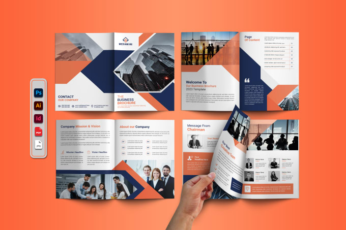 Gig Preview - Do amazing product catalog business proposal brochure company profile design