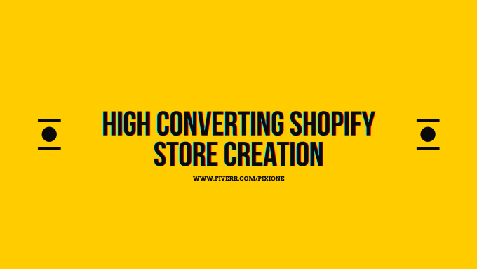 Gig Preview - Build a high converting dropshipping shopify store