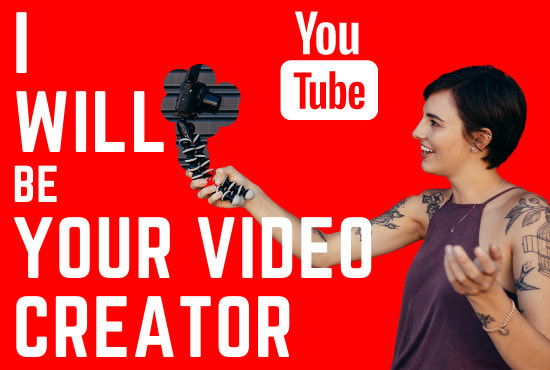 Gig Preview - Be your youtube video content creator