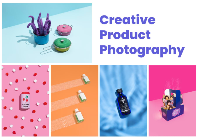 Gig Preview - Shoot creative product photography