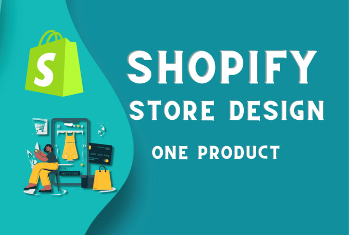 Gig Preview - Design eye catchy shopify one product store within 24 hours