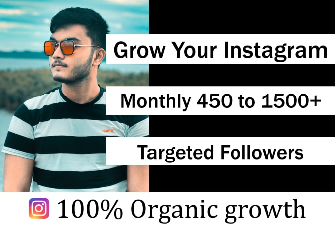 Gig Preview - Do instagram marketing for fast and organic growth