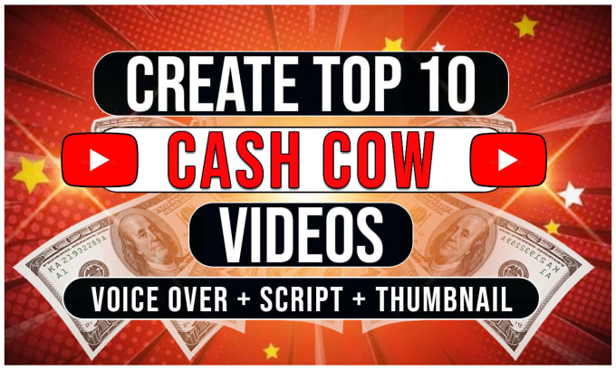 Gig Preview - Edit youtube top 10 faceless cash cow videos in adobe premiere pro