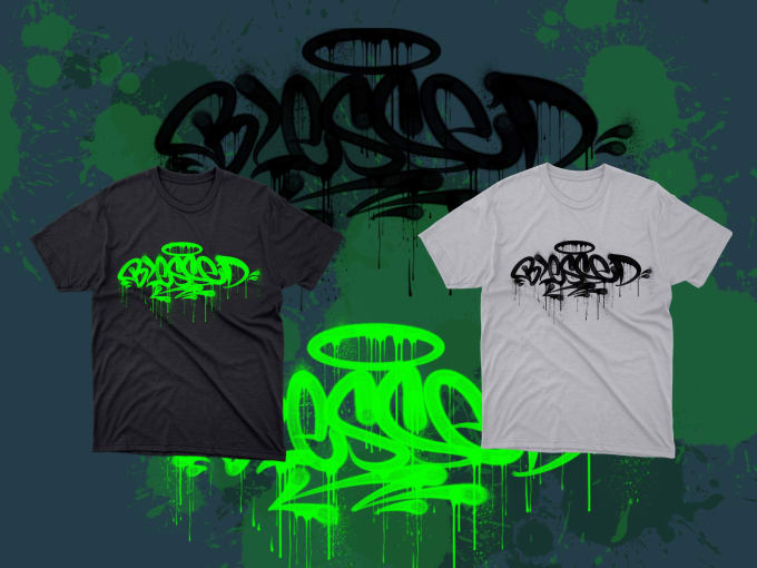 Gig Preview - Create graffiti tagging or handstyle for clothing buisines