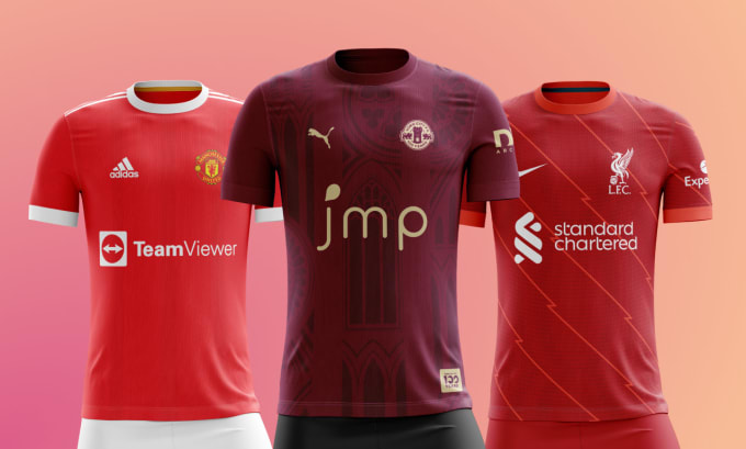 Gig Preview - Make a mockup of any football shirt