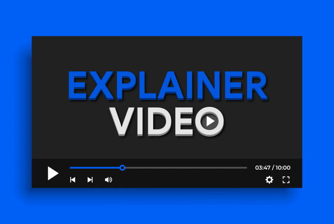 Gig Preview - Create a custom made explainer video