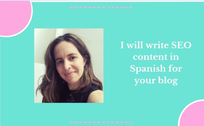 Gig Preview - Write SEO content in spanish for your blog