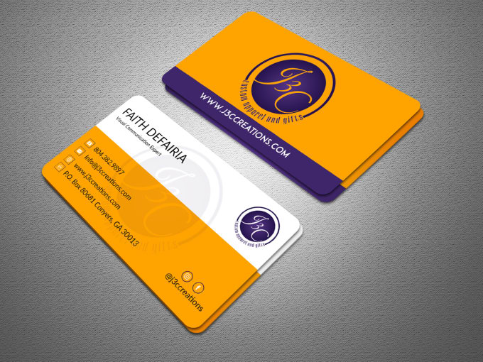 Gig Preview - Do modern business card design and logo design