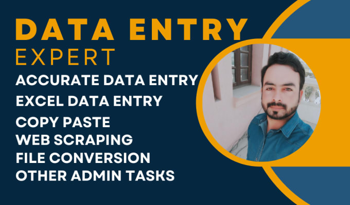 Gig Preview - Do perfect data entry, data typing and excel work