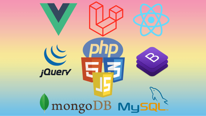 Gig Preview - Do web development with php, laravel, react js, and vue js