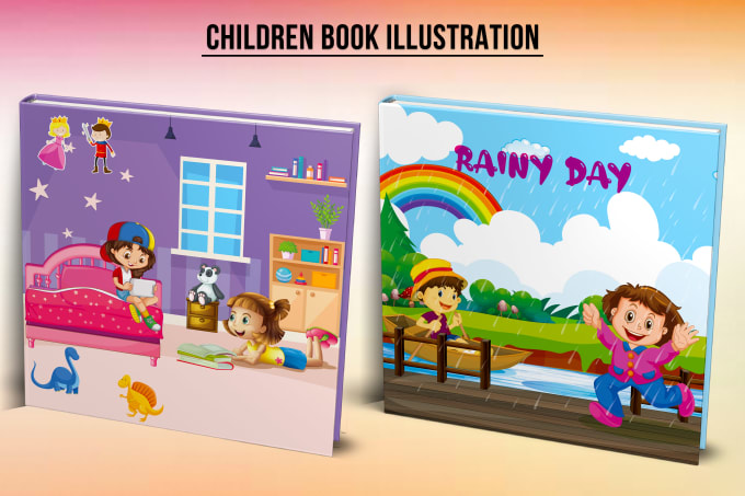 Gig Preview - Make professional children book illustration for amazon