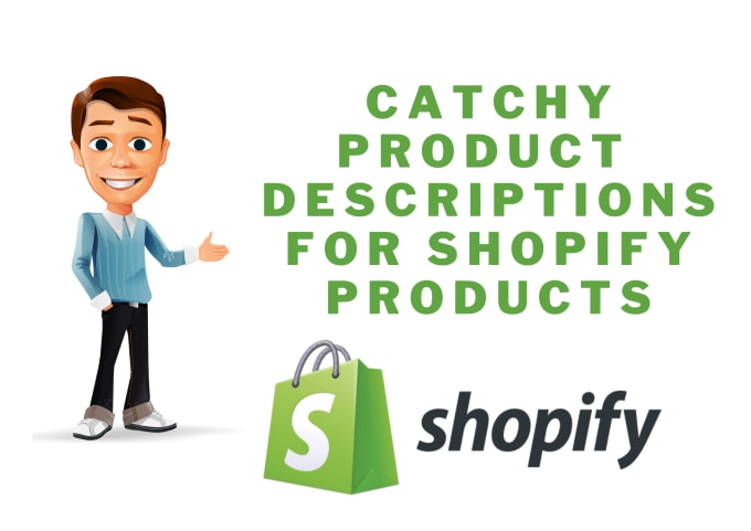 Gig Preview - Write catchy product descriptions for shopify products