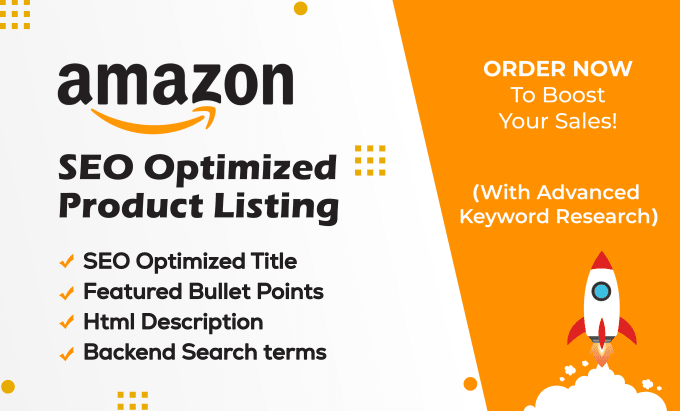 Gig Preview - Do amazon SEO product listing optimization, fba product listing that sells