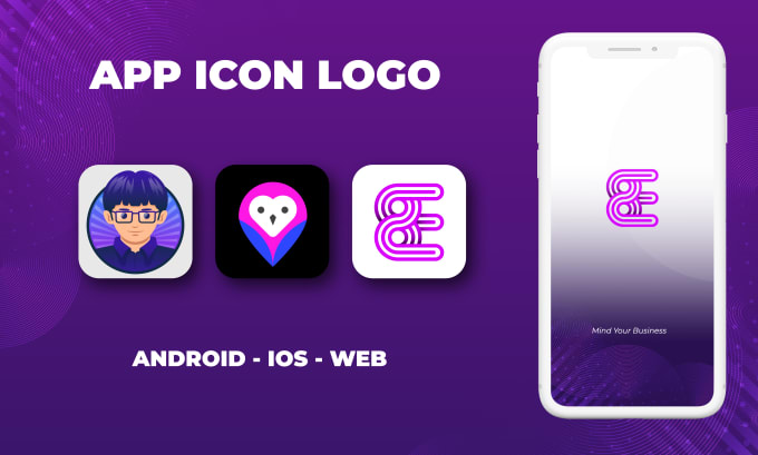 Gig Preview - Design IOS or android app icon logo and splash screen