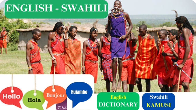 Gig Preview - Teach and translate  english to swahili and vice versa