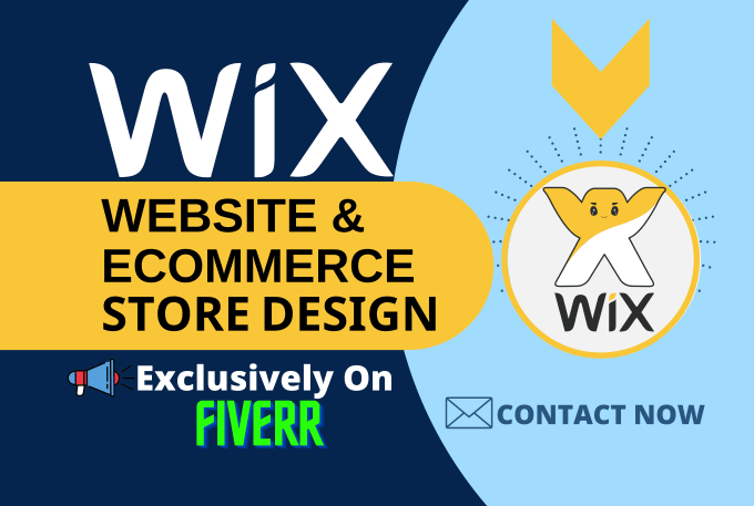 Bestseller - design wix landing page website and redesign wix website editorx ecommerce store