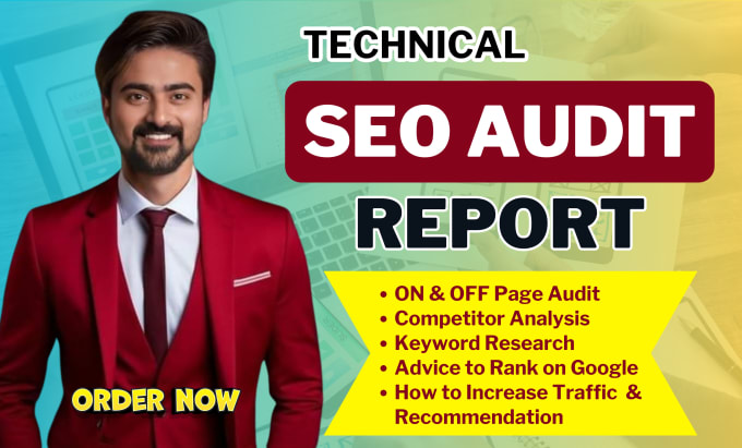 Gig Preview - Do technical SEO audit competitor website analysis and keyword research