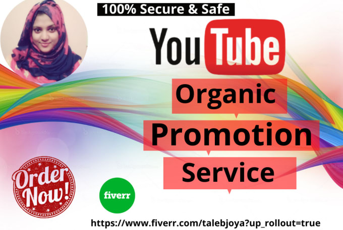 Gig Preview - Be promoting your youtube channel organic to real viewers