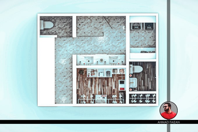 Gig Preview - Do 3d floor plan in sketchup realistic rendering in lumion