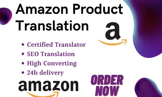 Gig Preview - Manually translate your amazon product to english or french