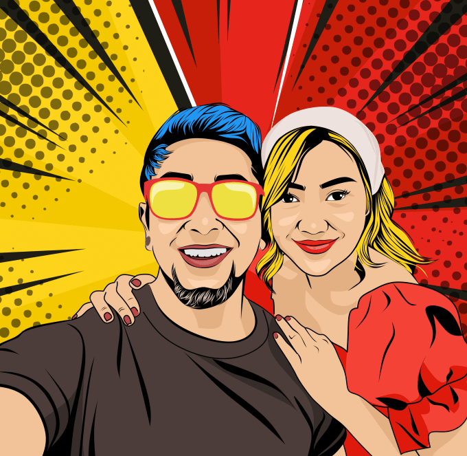 Gig Preview - Draw pop art from your photo