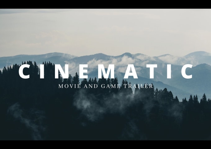 Gig Preview - Create cinematic horror movie or game trailer