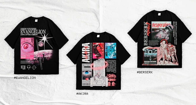 Gig Preview - Make streetwear tshirts or posters for you