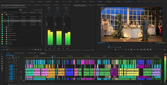 Gig Preview - Create a professional cinematic weeding video editing