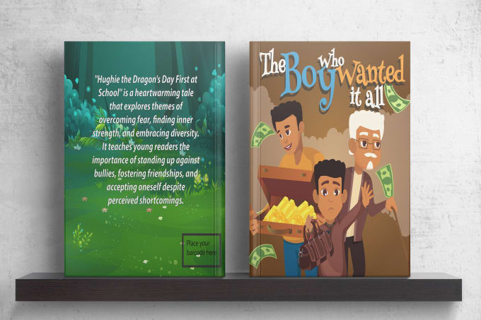 Gig Preview - Create attractive children book cover design for amazon kdp